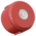 Cooper Fulleon 812026FULL-0181X Solista LX Ceiling LED Beacon - White Flash - Red Housing - Deep Red Base - NF Approved